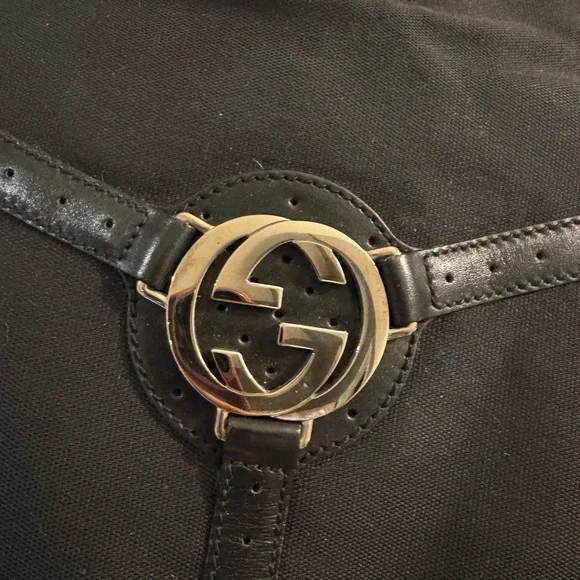 Gucci Black Shoulder Bag G Reins - Picture 6 of 14